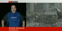 Λωρίδα της Γάζας: Ισραηλινός πύραυλος διακόπτει το live ρεπορτάζ του ΒΒC (βίντεο)
