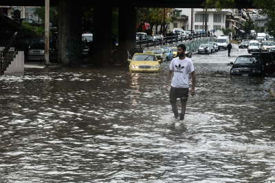 Οι περιοχές που κινδυνεύουν από τον «Μπάλλο» τις επόμενες ώρες - Έπεσαν 140χιλ. βροχής στο λεκανοπέδιο