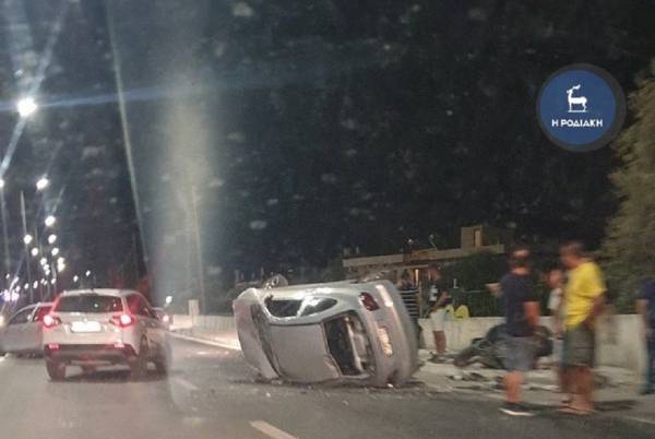 Σοβαρό τροχαίο στη Ρόδο: Αυτοκίνητο παρέσυρε πέντε άτομα