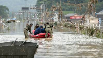 Ιαπωνία: Νεκροί και αγνοούμενοι από τις καταρρακτώδεις βροχές