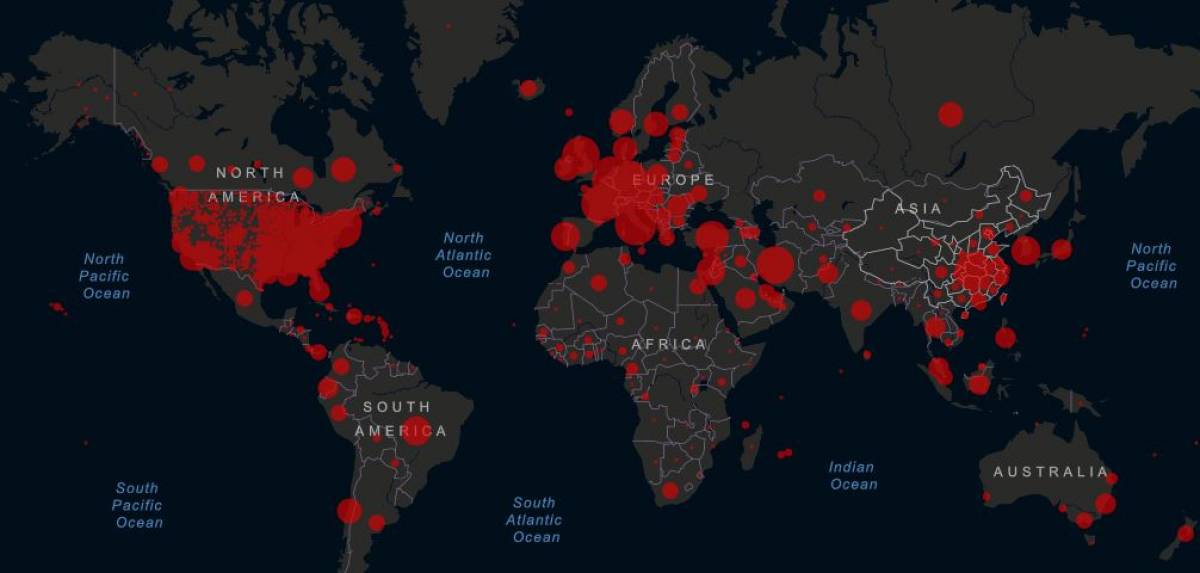 Κορονοϊός: Live χάρτης με την εξέλιξη της πανδημίας - Πάνω από 65.000 οι νεκροί