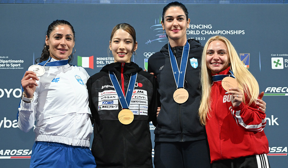 Ξιφασκία: Δυο μετάλλια στο Παγκόσμιο Πρωτάθλημα από Γεωργιάδου και Γκουντουρά