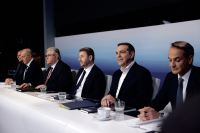 Στις 15 Ιουνίου το δεύτερο debate με τους 5 πολιτικούς αρχηγούς: Όλες οι λεπτομέρειες
