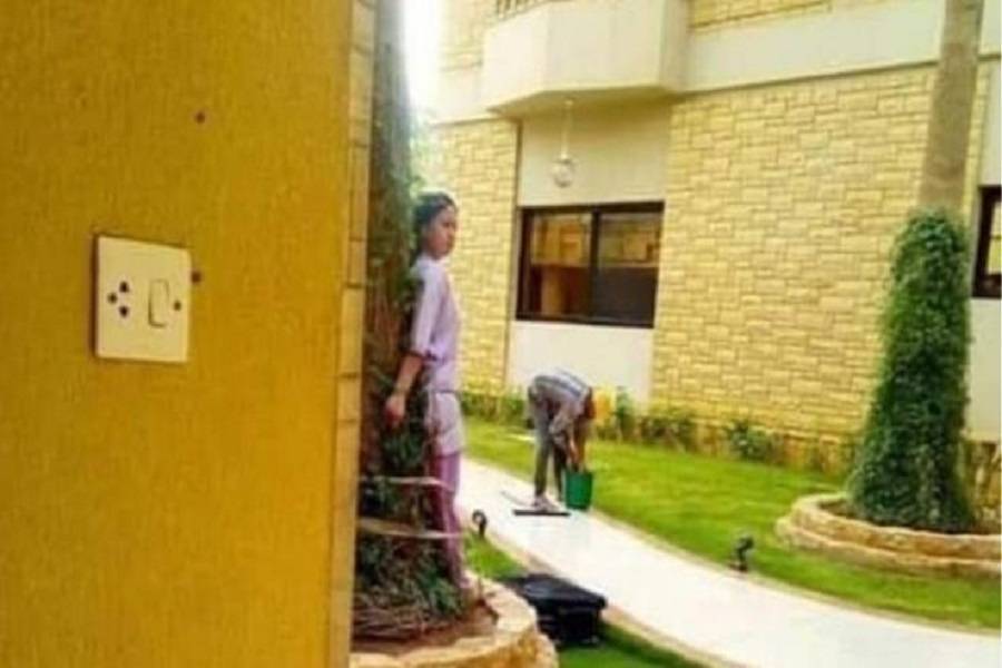 Ζευγάρι πλούσιων Αράβων έδεσε σε δέντρο μια υπηρέτρια γιατί έκανε λάθος