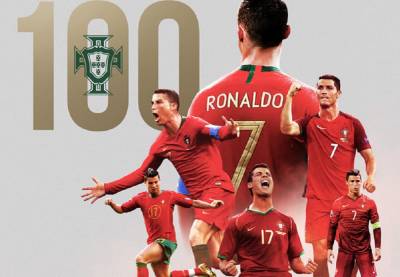 Τα 100 γκολ με την Πορτογαλία έφτασε ο Ρονάλντο (vid)