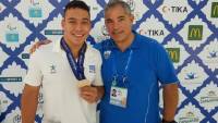Χρυσό μετάλλιο ο Βαγενάς στο παγκόσμιο πρωτάθλημα νέων άρσης βαρών σε πάγκο
