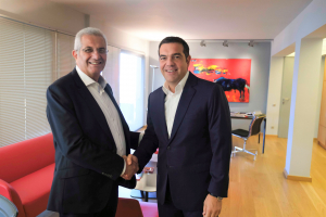Συνάντηση Τσίπρα-Κυπριανού: Μόνη λύση για το Κυπριακό, η επανέναρξη των διαπραγματεύσεων