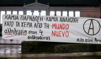 Θεσσαλονίκη: Στον εισαγγελέα σήμερα οι 4 συλληφθέντες της κατάληψης Μundo Νuevo