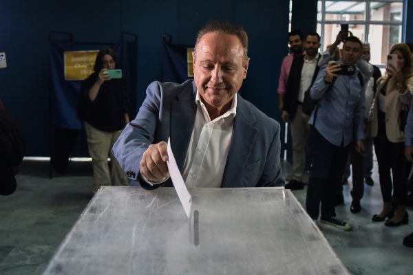 Ψήφισε στη Θεσσαλονίκη ο Στέλιος Αγγελούδης - «Την επόμενη μέρα γυρίζουμε σελίδα»