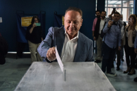 Ψήφισε στη Θεσσαλονίκη ο Στέλιος Αγγελούδης - «Την επόμενη μέρα γυρίζουμε σελίδα»