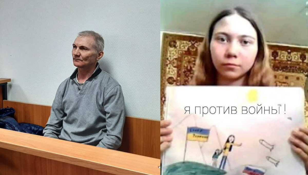 Ρωσία: Πατέρας έχασε την επιμέλεια της κόρης του επειδή έκανε αντιπολεμικό σκίτσο