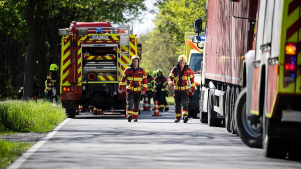 Γερμανία: Καραμπόλα με 52 τραυματίες - Βυτιοφόρο χτύπησε φορτηγό και λεωφορείο