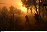 Φωτιά στην Αττική: Αγωνία, πόνος και μάχη με το χρόνο – Συγκλονιστικές εικόνες από τα πύρινα μέτωπα