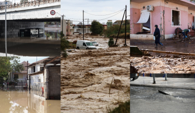 Meteo: Πάνω από 380 πλημμύρες την περίοδο 2000 - 2020 στην Ελλάδα