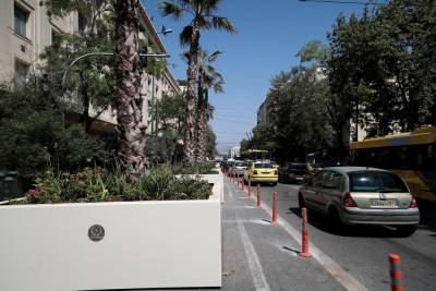 Μόνο στο iEidiseis: Μια ακόμα λωρίδα στην κυκλοφορία δίνει ο Δήμος Αθηναίων στην Πανεπιστημίου