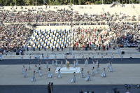Η Αθήνα παρέδωσε την Ολυμπιακή Φλόγα στο Παρίσι - Εικόνες και βίντεο από την τελετή στο Καλλιμάρμαρο