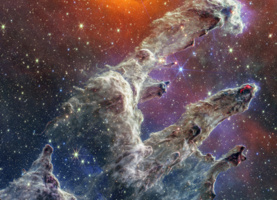 James Webb: Οι «Στήλες της Δημιουργίας» - Το εντυπωσιακό GIF από τη NASA
