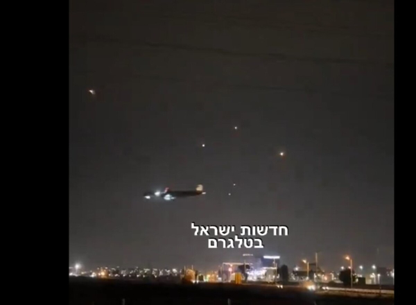 Βίντεο που κόβει την ανάσα: Το Iron Dome αναχαιτίζει ρουκέτες ενώ προσγειώνεται αεροσκάφος