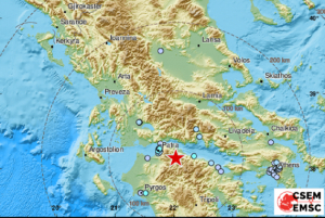 Σεισμός τώρα στο Αίγιο - Αισθητός στην Αθήνα