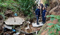 Αυτοψία Κικίλια στον Κηφισό – Μεγάλος ο κίνδυνος για πλημμυρικά φαινόμενα λόγω των σκουπιδιών