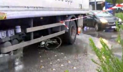 Θεσσαλονίκη: Φορτηγό παράσυρε ποδηλάτισσα