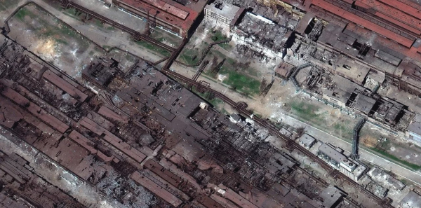 Μαριούπολη: Συγκλονίζουν νέες δορυφορικές εικόνες από το κατεστραμμένο Αζοφστάλ