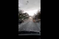 Χαλκιδική: Έπεσε πυκνό χαλάζι, διακόπηκε η κυκλοφορία (Βίντεο)