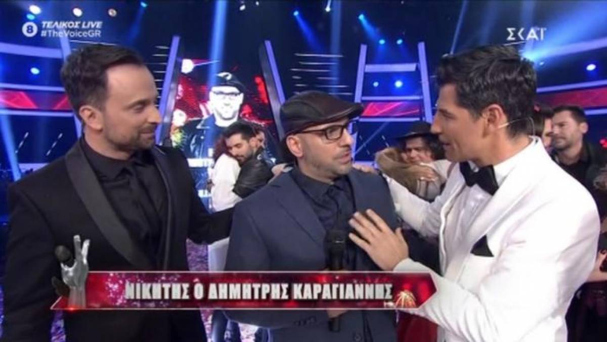 The Voice: Νικητής ο Δημήτρης Καραγιάννης