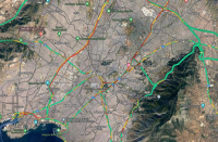 Κίνηση στους δρόμους τώρα: Προβλήματα σε Κηφισό, Κηφισίας, Μεσογείων – Δείτε χάρτες