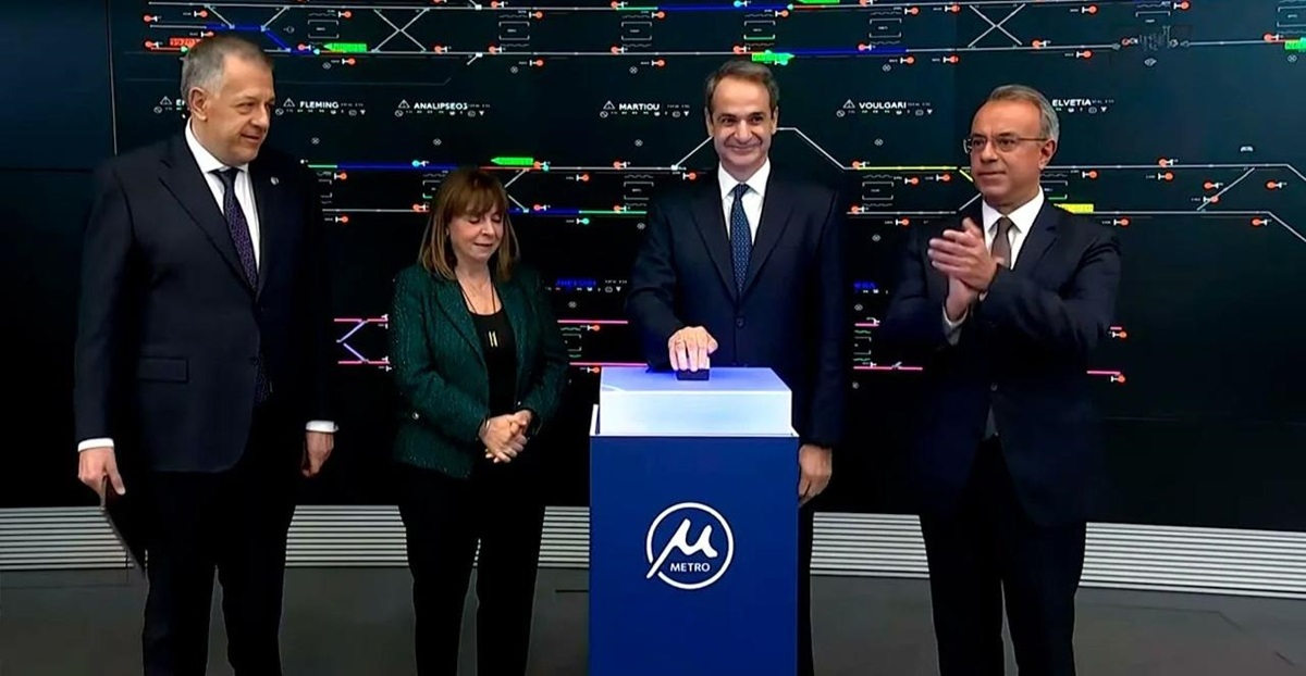 Ξεκίνησε να λειτουργεί το Μετρό της Θεσσαλονίκης – Η τελετή (εικόνες, βίντεο)