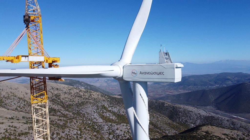 Τρία νέα αιολικά πάρκα από τη ΔΕΗ Ανανεώσιμες σε Ροδόπη, Φωκίδα και Αργολίδα