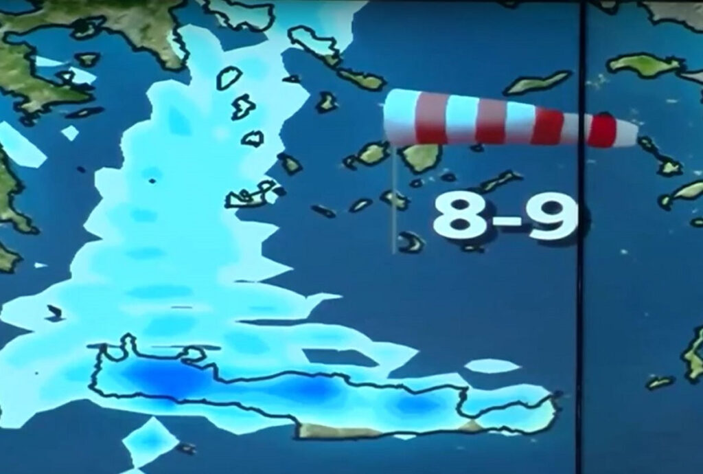 Κλέαρχος Μαρουσάκης: Πότε θα σταματήσει ο αέρας – Ο καιρός όλης της εβδομάδας