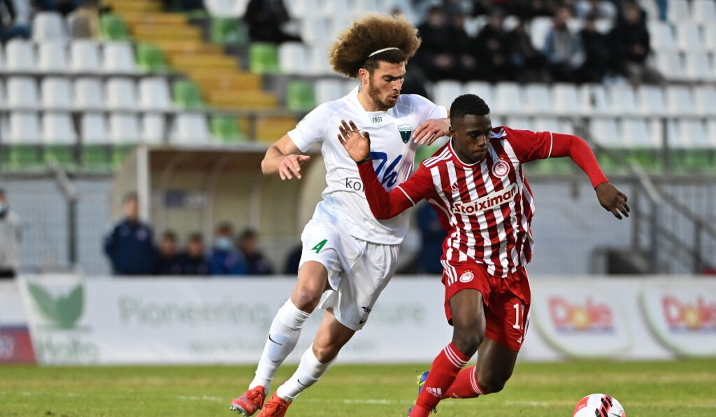Λεβαδειακός – Ολυμπιακός 2-1 στο ημίχρονο