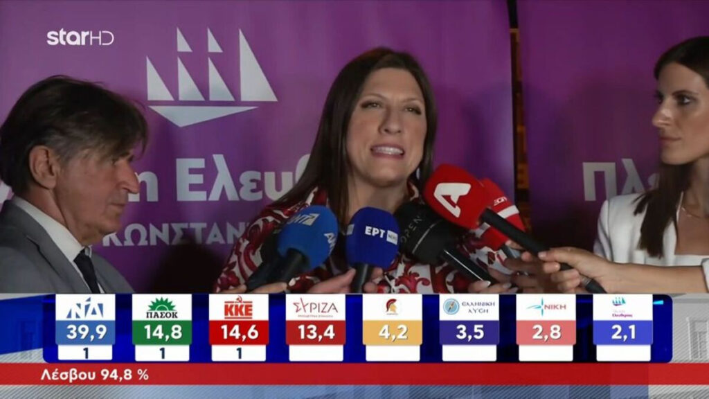 «Σεμνή» στις πρώτες της δηλώσεις η Ζωή: Κάνω για 100 βουλευτές (Βίντεο)