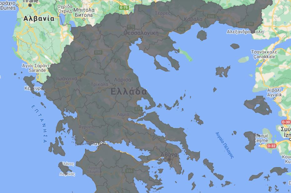 Αυτός είναι ο νέος χάρτης στο lockdown