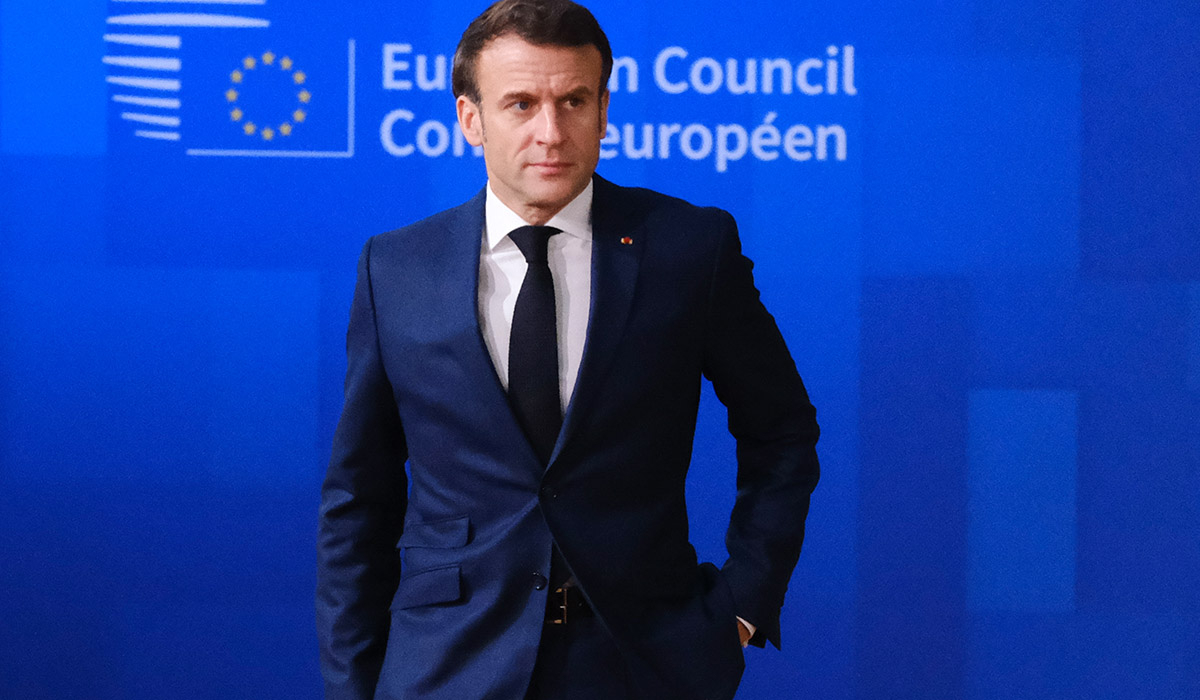 Μήνυμα του Μακρόν στα ελληνικά: Η Γαλλία βρίσκεται στο πλευρό των Ελλήνων