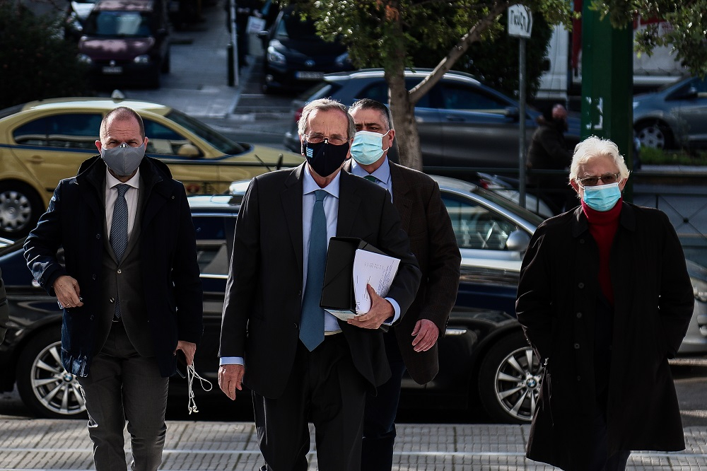 Novartis: Κατάθεση Αντώνη Σαμαρά στον Άρειο Πάγο