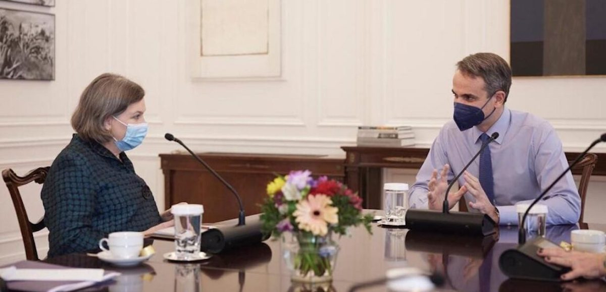 «Διώξτε τους πυραύλους από τη Σκύρο»: Οι νέες αξιώσεις Ερντογάν από την Ελλάδα με «ταχυδρόμο» τη Βικτώρια Νούλαντ