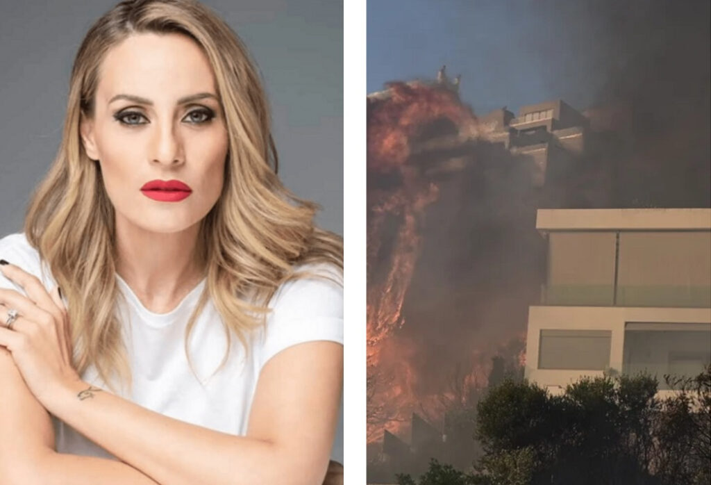 Ελεονώρα Μελέτη για τη φωτιά στη Σαρωνίδα: «H ζωή μου όλη τα τελευταία 20 χρόνια»