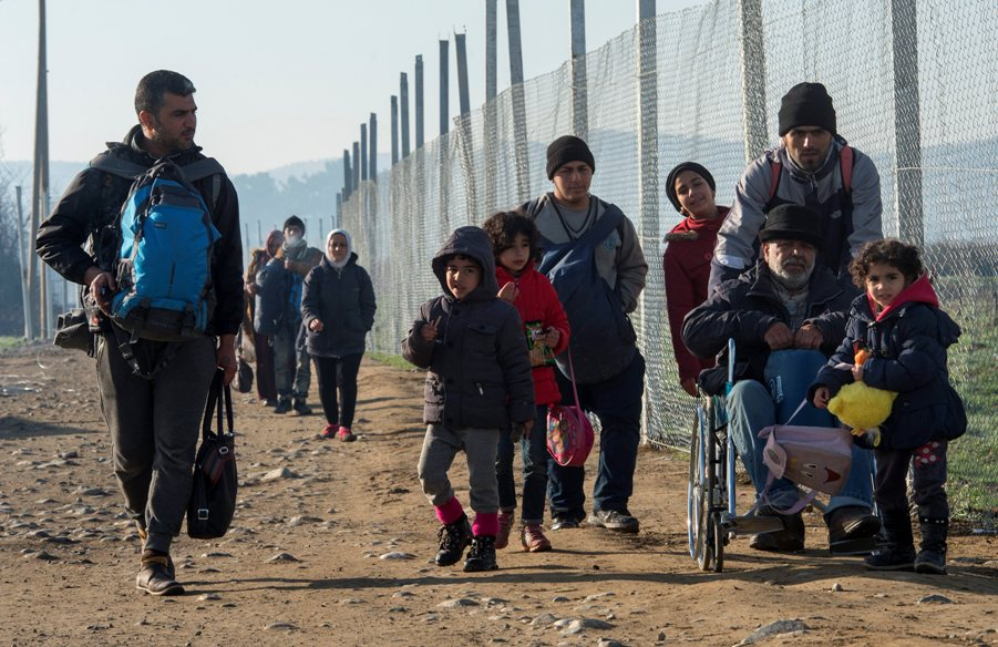 Ημαθία: Διαμαρτυρία προσφύγων στη δομή της Αγίας Βαρβάρας