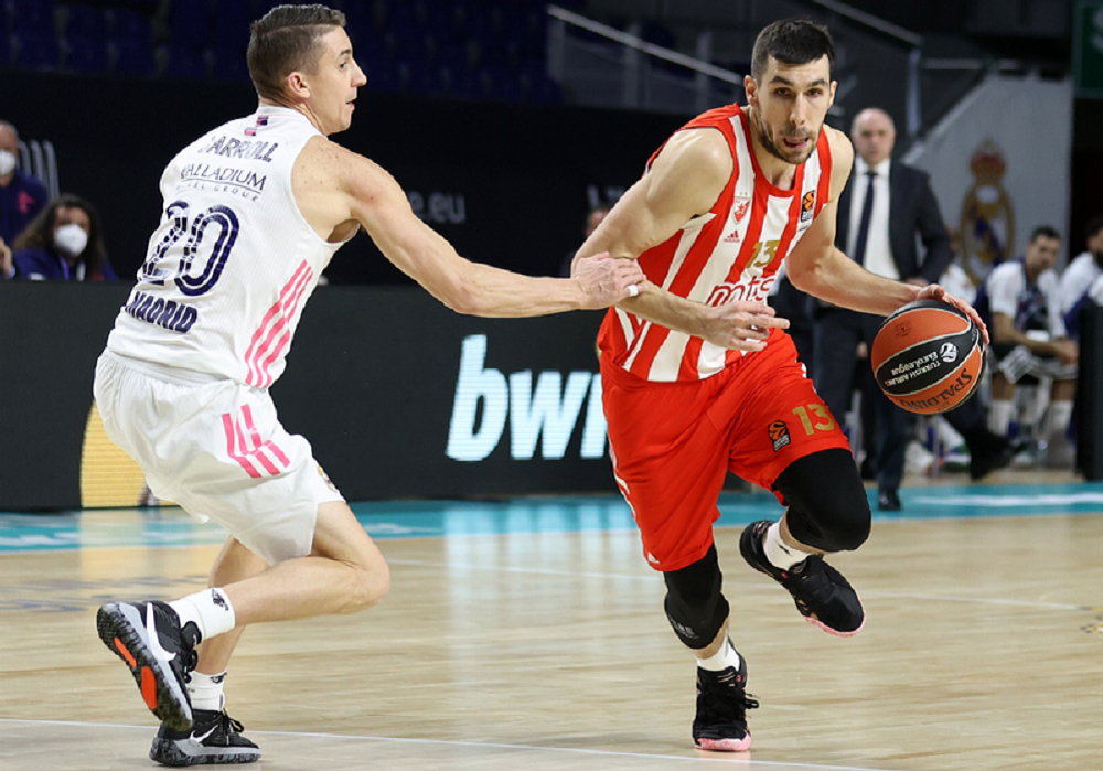 Ρεάλ Μαδρίτης – Ερυθρός Αστέρας 77-79: Τα καλύτερα στιγμιότυπα της αναμέτρησης (vid)