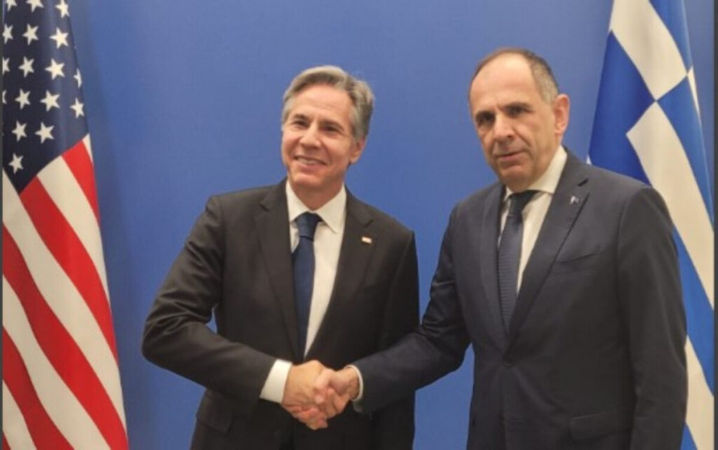 Πρόσκληση Μπλίνκεν στον Γεραπετρίτη να επισκεφθεί την Ουάσιγκτον στις αρχές του 2024