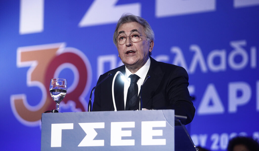 Η πρόταση Παναγόπουλου για τη ΓΣΕΕ: «Προοδευτική συμμαχία, με κορμό την ΠΑΣΚΕ»