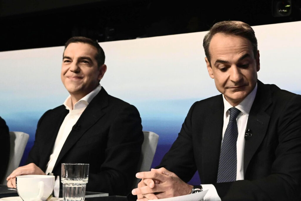 Debate: Όσα δεν έδειξαν οι κάμερες από τη συζήτηση των πολιτικών αρχηγών (φωτογραφίες)