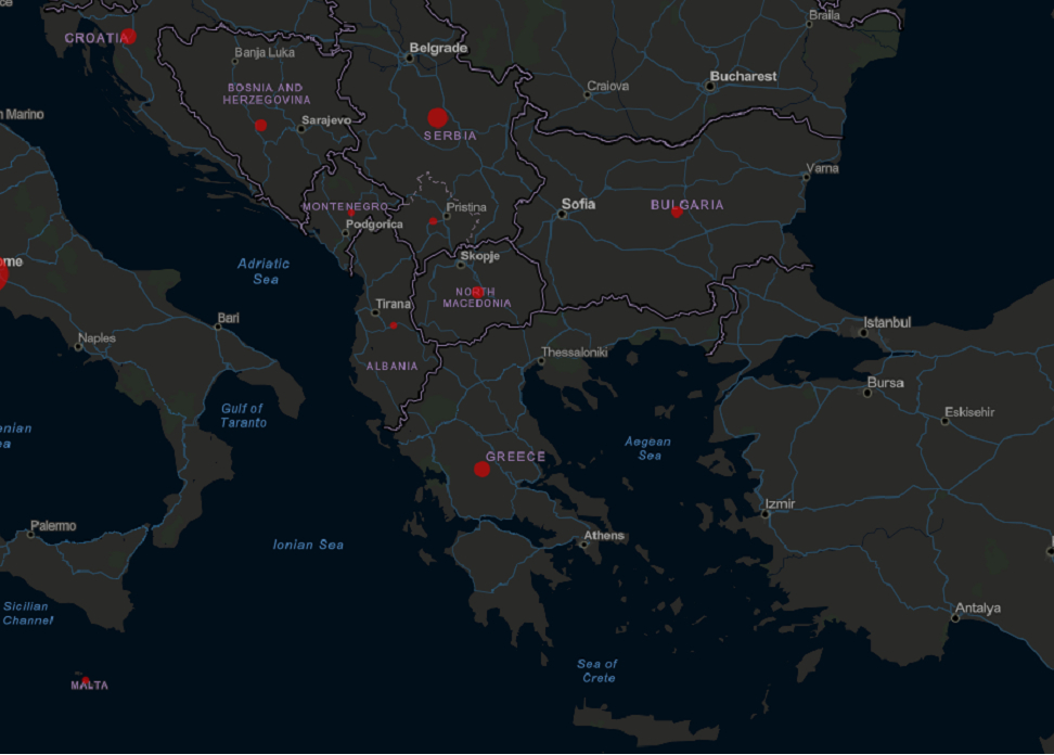 Κορονοϊός: Η εξέλιξη στα Βαλκάνια