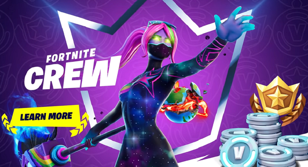 Fortnite Crew: Δίνει πρόσβαση στο Battle Pass και σε αποκλειστικά cosmetics