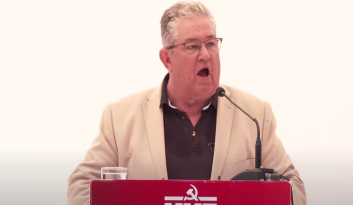 Κουτσούμπας: «Τώρα που τα σύννεφα του πολέμου πυκνώνουν, η ετοιμότητα του λαού είναι αναγκαία»
