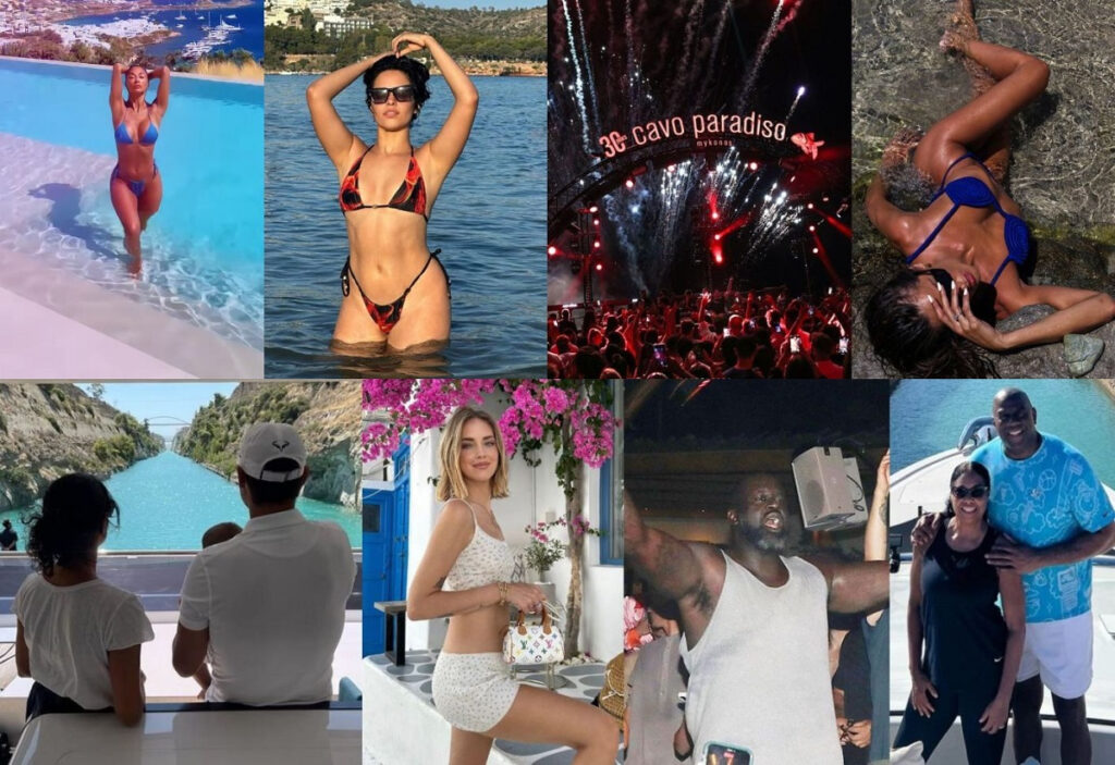 Καλοκαίρι 2023: «Βούλιαξε» η χώρα από celebrities (φωτογραφίες)