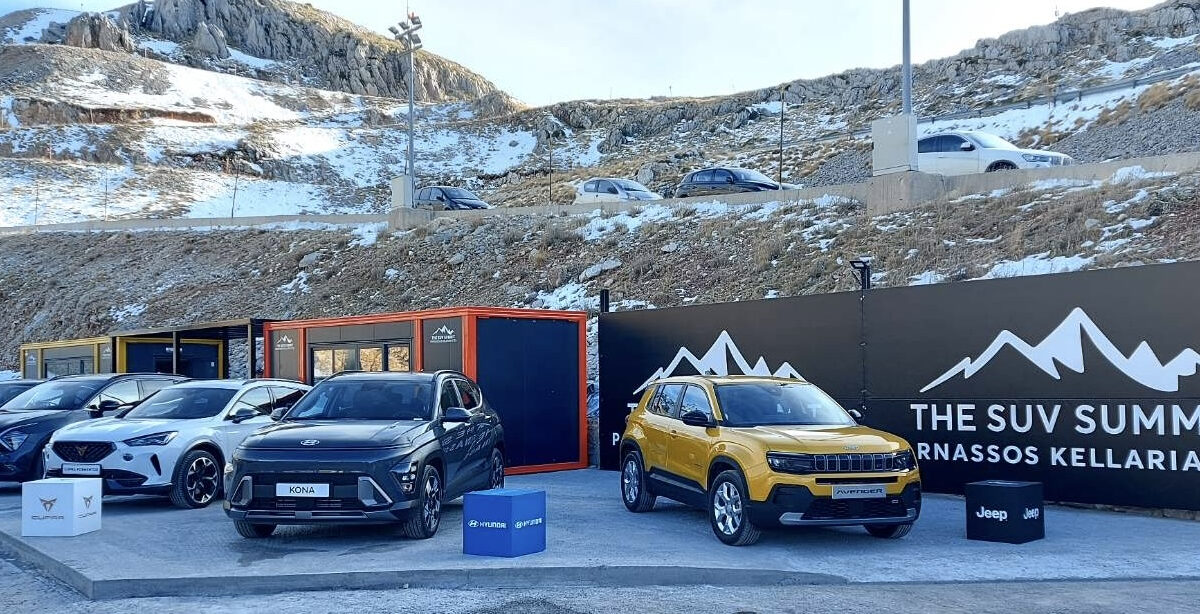 6 κορυφαία SUV στο χιονοδρομικό του Παρνασσού