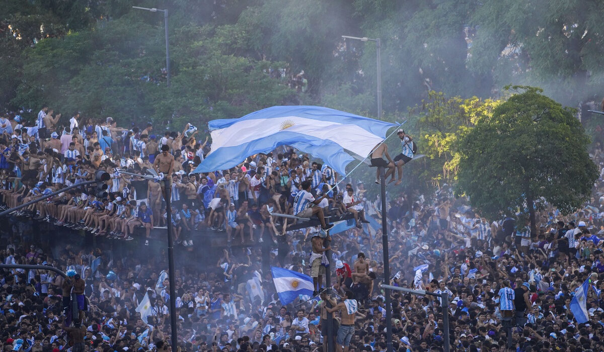 Αργεντινή: «Έκρηξη» χαράς για το Παγκόσμιο Κύπελλο (φωτογραφίες – βίντεο)